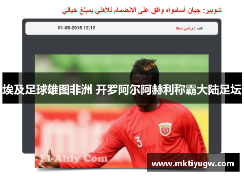 埃及足球雄图非洲 开罗阿尔阿赫利称霸大陆足坛